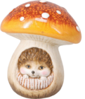 Champignon avec hérisson vert à 3,99 € dans le catalogue Maxi Bazar