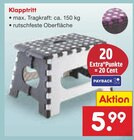 Klapptritt im Netto Marken-Discount Prospekt Klapptritt im aktuellen Netto Marken-Discount Prospekt für 5,99 €