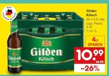Kölsch Angebote von Gilden bei Netto Marken-Discount Niederkassel für 10,99 €