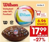 Volleyball im Angebot bei Netto Marken-Discount in Ahlen Volleyball Angebote von Wilson bei Netto Marken-Discount Ahlen für 17,99 €