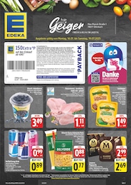 EDEKA Prospekt für Ingelfingen mit 30} Seiten EDEKA Prospekt für Ingelfingen: "Wir lieben Lebensmittel!", 30 Seiten, 14.07.2025 - 19.07.2025
