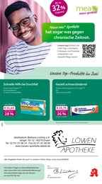 mea - meine apotheke Prospekt für Essen mit 4 Seiten mea - meine apotheke Prospekt für Essen: "Unsere Juni-Angebote", 4 Seiten, 01.06.2026 - 30.06.2026