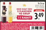Yo Sirup Schwarze Ribisel Angebote von Yo bei E center Unna