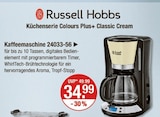 Kaffeemaschine im V-Markt Prospekt Kaffeemaschine von Russell Hobbs im aktuellen V-Markt Prospekt für 34,99 €
