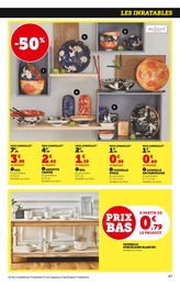 Offre Assiette creuse dans le catalogue Super U du moment à la page 47