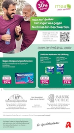 mea - meine apotheke Apotheken Prospekt der aktuellen Woche mit 4 Seiten, gültig von 01.10.2026 bis 31.10.2026, in München-Flughafen und Umgebung Aktueller mea - meine apotheke Apotheken Prospekt in München-Flughafen und Umgebung, "Unsere September-Angebote" mit 4 Seiten, 01.10.2026 - 31.10.2026