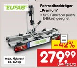 Fahrradheckträger Premium Angebote von EUFAB bei Netto Marken-Discount Gera für 279,99 €