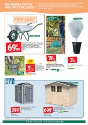 Promos Brouette dans le catalogue "DES PROMOS vertIGINEUSES" de Gamm vert Brouette en promo dans le catalogue Gamm vert à la page 8