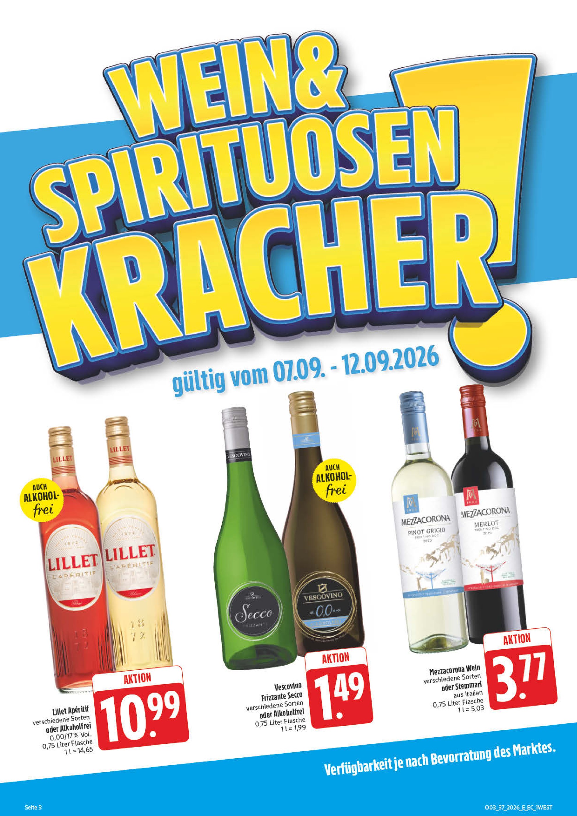 Rotwein im E center Prospekt in Fürth Aktueller E center Prospekt mit Rotwein, "Wir lieben Lebensmittel!", Seite 6