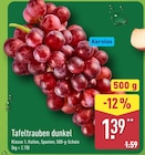 Tafeltrauben dunkel bei ALDI Nord im Osnabrück Prospekt für 1,39 €