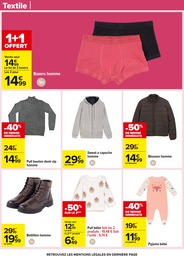 Prix et réduction Blouson Homme dans le prospectus Carrefour en cours Offre Blouson Homme dans le catalogue Carrefour du moment à la page 66