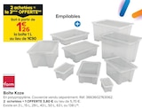 Boîte Kaze - form en promo chez Castorama Saint-Maur-des-Fossés à 1,26 €