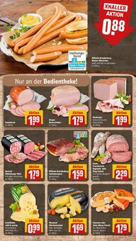 Wurst im aktuellen REWE Prospekt (Wolfsburg) Wurst im REWE Prospekt "Dein Markt" mit 32 Seiten (Wolfsburg)