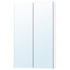 Spiegelschrank mit Türen Spiegeleffekt/Spiegelglas 60x15x95 cm Angebote von LETTAN bei IKEA Garbsen für 199,00 €