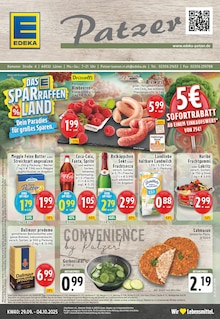 Coca Cola im EDEKA Prospekt "Aktuelle Angebote" mit 24 Seiten (Lünen)
