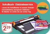 Schulbuch-Einbindeservice im Angebot bei GLOBUS in Maintal Schulbuch-Einbindeservice Angebote bei GLOBUS Maintal für 2,29 €