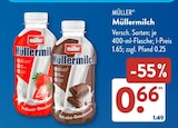Müllermilch Erdbeer-Geschmack von Müller im aktuellen ALDI SÜD Prospekt für 0,66 €