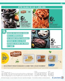 Promotion César dans le prospectus E.Leclerc, valable du 07/04/2026 au 18/04/2026 Promo César dans le catalogue E.Leclerc du moment à la page 19