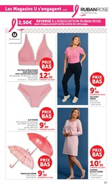 Promos Soutien-Gorge dans le catalogue "SUPER U" de Super U Soutien-Gorge en promo dans le catalogue Super U à la page 23