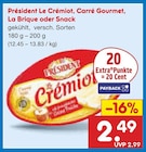 Le Crémiot im Angebot bei Netto Marken-Discount in Melle Le Crémiot Angebote von Président bei Netto Marken-Discount Melle für 2,49 €