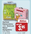 Katzenstreu im Angebot bei famila Nordwest in Lingen Katzenstreu Angebote von Garfield bei famila Nordwest Lingen für 3,95 €