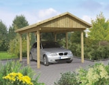 Einzelcarport „Lübeck“ mit Satteldach im Angebot bei Holz-Zentrum-Luhmann in Wolfsburg Einzelcarport „Lübeck“ mit Satteldach Angebote bei Holz-Zentrum-Luhmann Wolfsburg für 1.499,00 €