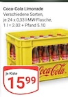 Aktuelles Limonade Angebot bei GLOBUS in Siegen (Universitätsstadt) ab 15,99 €