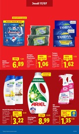Lessive Angebote im Prospekt "Fan de l'été" von Lidl Lessive Angebote im Prospekt "Fan de l'été" von Lidl auf Seite 15