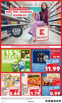 Katzenfutter im Kaufland Prospekt "Aktuelle Angebote" mit 50 Seiten (Düsseldorf)