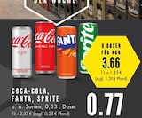 Aktuelles Coca-Cola, Fanta, Sprite Angebot bei E center in Gelsenkirchen ab 0,77 €