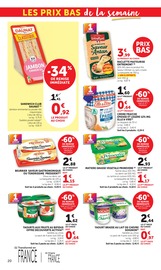 Fromage en promo dans le catalogue U Express à la page 20