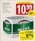 Pils Angebote von Beck's bei WEZ Löhne für 9,99 €
