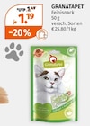 Feinsnack im Angebot bei Müller in Bamberg Feinsnack Angebote von GRANATAPET bei Müller Bamberg für 1,19 €
