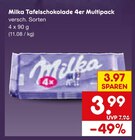 Aktuelle Milka Angebote bei Netto Marken-Discount in Ingolstadt Aktuelles Tafelschokolade 4er Multipack Angebot bei Netto Marken-Discount in Ingolstadt ab 3,99 €