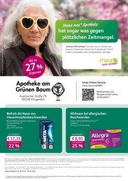 Der aktuelle mea - meine apotheke Prospekt "Unsere April-Angebote" mit  Seiten (Klingenthal)