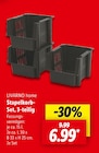 Stapelkorb-Set, 3-teilig Angebote von LIVARNO home bei Lidl Bottrop für 6,99 €