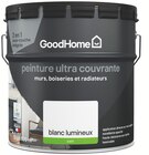 Peinture(d) blanche 2 en 1 - GoodHome en promo chez Castorama Sète à 59,90 €