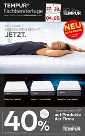 XXXLutz Möbelhäuser Möbel & Einrichtung Prospekt der aktuellen Woche mit 4 Seiten, gültig von 23.06.2025 bis 29.06.2025, in Garstedt und Umgebung Aktueller XXXLutz Möbelhäuser Möbel & Einrichtung Prospekt in Garstedt und Umgebung, "TEMPUR Fachberatertage" mit 4 Seiten, 23.06.2025 - 29.06.2025
