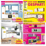 Aktueller SB Möbel Boss Prospekt mit Küchenzeile, "BLACK WEEK", Seite 3