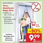 Aktuelles Türen-Moskito Magic Klick Angebot bei Netto Marken-Discount in Essen ab 9,99 €