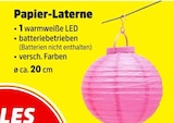 Papier-Laterne im Angebot bei Thomas Philipps in Albstadt Papier-Laterne Angebote bei Thomas Philipps Albstadt für 1,00 €
