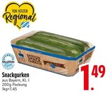 Snackgurken für 1,49 € bei EDEKA im Angebot Snackgurken im aktuellen EDEKA Prospekt