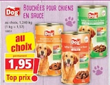 Promo Bouchées pour chiens en sauce à 1,95 € dans le catalogue Norma à Plobsheim