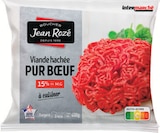 Viande hachée pur bœuf 15% mat.Gr. Surgelée - JEAN ROZÉ en promo chez Intermarché Express Viande hachée pur bœuf 15% mat.Gr. Surgelée - JEAN ROZÉ dans le catalogue Intermarché Express
