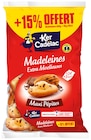 Madeleines extra moelleuses maxi pépites - Ker Cadélac dans le catalogue Carrefour