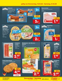 Hähnchenbrust im Netto Marken-Discount Prospekt "Aktuelle Angebote" mit 64 Seiten (München)