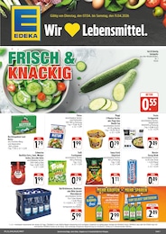 EDEKA Prospekt für Rauhenebrach mit 4 Seiten EDEKA Prospekt "Wir lieben Lebensmittel!" für Rauhenebrach, 4 Seiten, 07.04.2026 - 11.04.2026