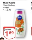 Dusche im Angebot bei GLOBUS in Homburg Dusche Angebote von Nivea bei GLOBUS Homburg für 1,69 €