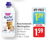 Weichspüler Angebote von Kuschelweich bei EDEKA Heidelberg für 1,29 €