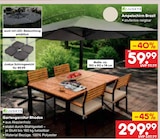 Ampelschirm Brazil von Juskys im aktuellen Netto Marken-Discount Prospekt